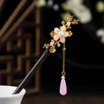 Ebony Hairpin Cheongsam Hanfu Tassel - Moonlight Falls
