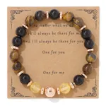 Yellow Tiger Black Agate