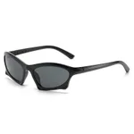Black Frame Gray Lens