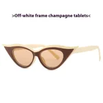 Beige Frame Champagne Lens