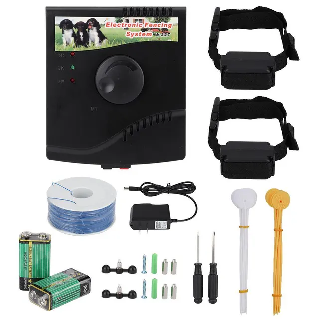 Smart Pet Fence Collar Training Bark Stopper Drag One - Shop at LoveMi