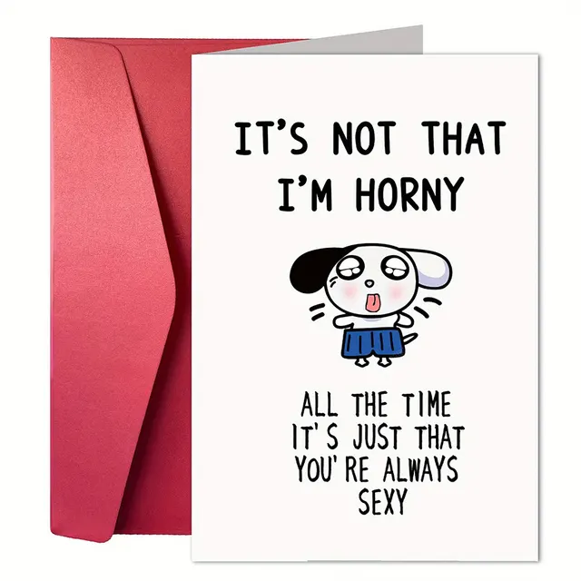 Birthday Greeting Card Funny Greeting Card Funny Text Cartoon Greeting Card C11 - Shop at LoveMi