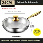 24Cm Frying Pan With Lid
