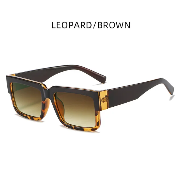 All match Simple Korean Style Men's And Women's Sunglasses Leopard Print Frame Dried - Shop at LoveMi