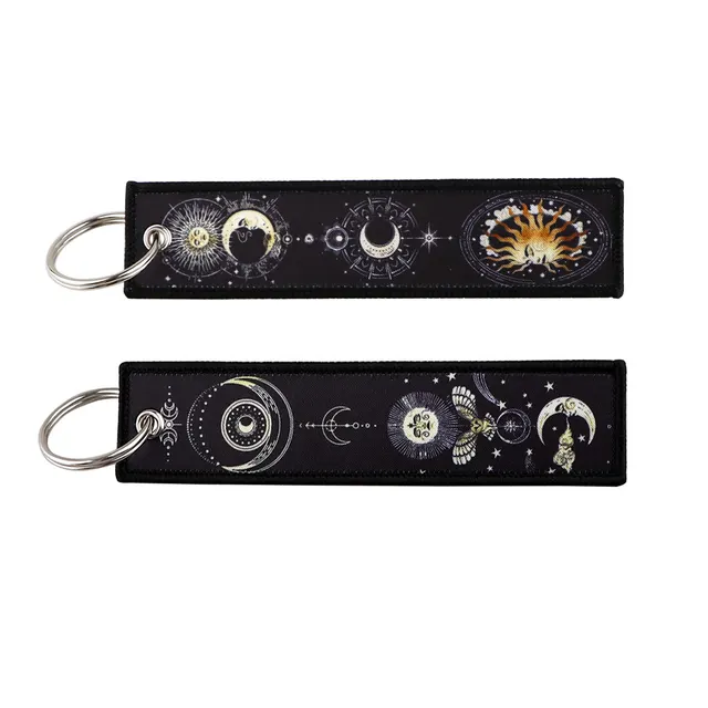 Moon Eclipse Weaving Mark Keychain Lanyard Tk126 - Shop at LoveMi