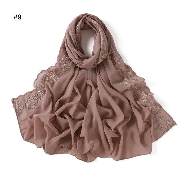 Fashion Solid Color Chiffon Women's Scarf Cookies - Shop at LoveMi