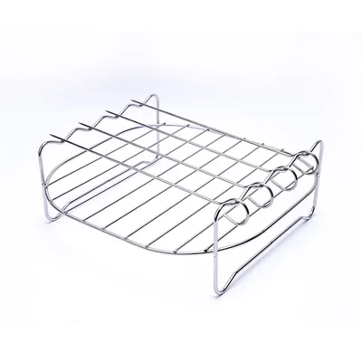 Air Fryer 430 Stainless Steel Double Layer Grill Rack Grill Rack - Shop at LoveMi
