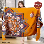 Pure Cotton Home Bath Plus-sized Wrapping Towel - Mandala