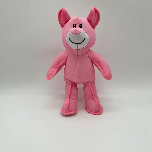 Bite resistant Oxford Cloth Dog Sound Toy Pink - Shop at LoveMi