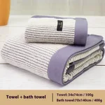 Bath Towel Towel Gray Blue