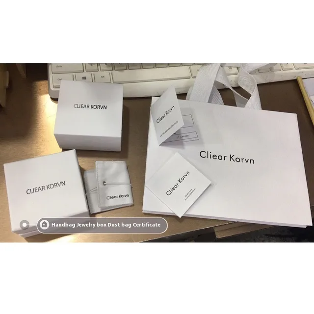 S999 Pure Silver Ring Female Special interest Design S999 Pure Silver Gift Box - Shop at LoveMi