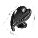 Heart Shaped Black