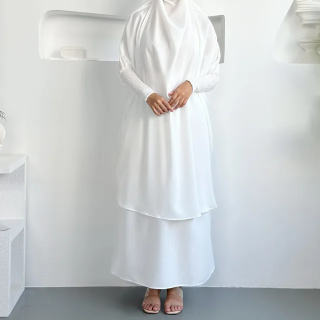 Women's Clothing Top And Skirt Suit White - Shop at LoveMi