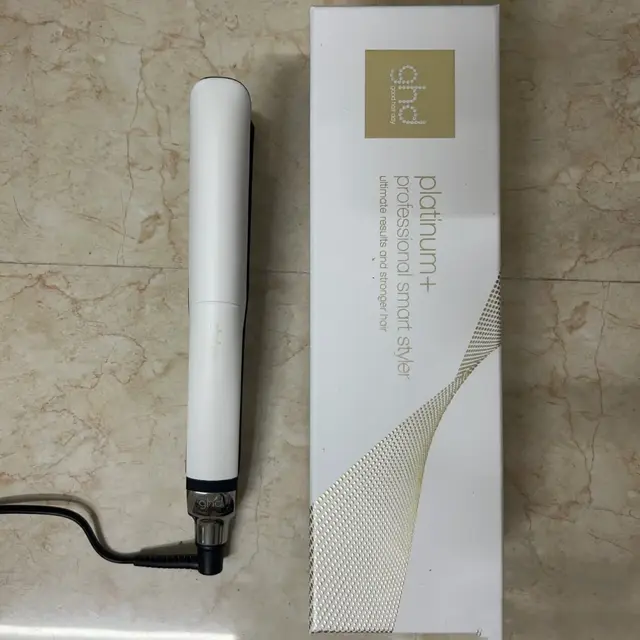 Black And White Platinum Dry Roll Straight Three in one Wired Hair Straightener White - Shop at LoveMi