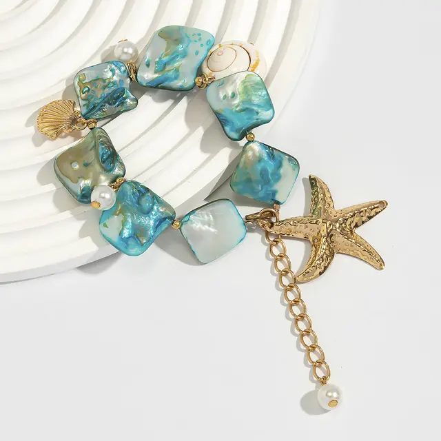 Temperament Irregular Ocean Style Bracelet Blue Bracelet 1052460 - Shop at LoveMi