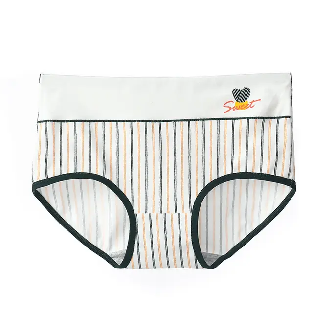 High Waist Belly Contracting Large Size Printed Cotton Hip Lifting Ladies Seamless Briefs 6164 Blype - Shop at LoveMi