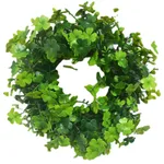 Pendant Ornament Artificial Wreath Door Decoration - Small Green