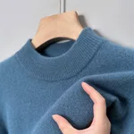 Half Turtleneck Denim Blue