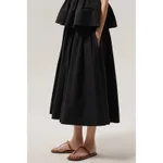 Swan Black Skirt