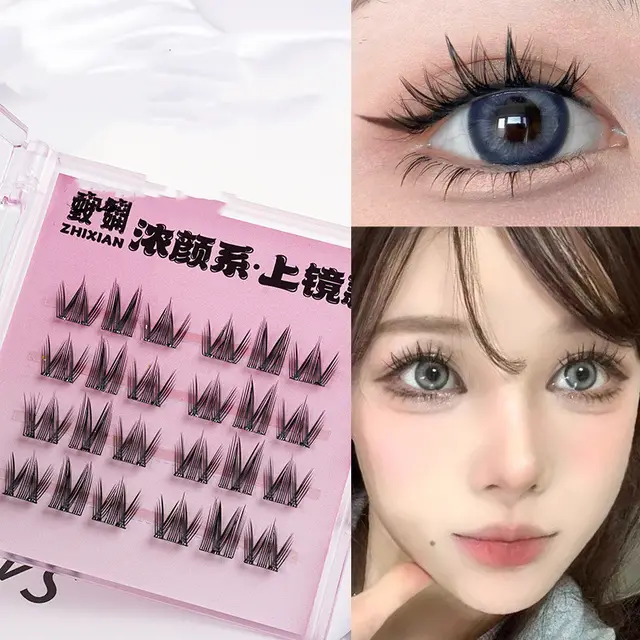 Fox Curling Glue free Portable False Eyelashes Small Sweet Cat - Shop at LoveMi