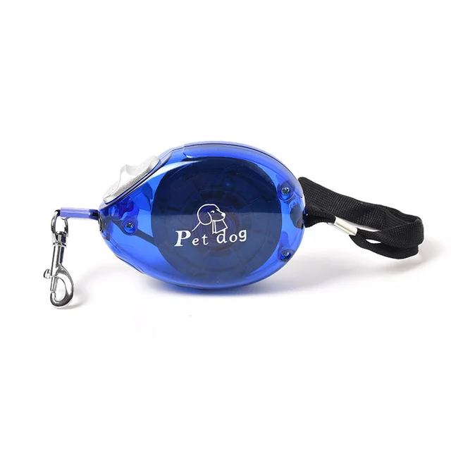 Dog Automatic Retractable Seat Belt Pet Supplies Sports Hand Holding Rope Blue - Shop at LoveMi