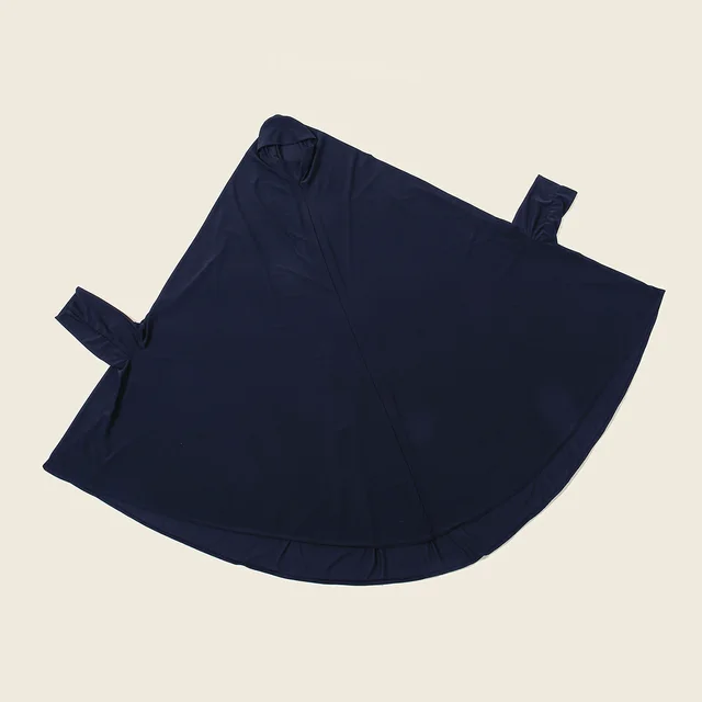 Popular New Headscarf And Sleeve Jumpsuit Long 3 Navy Blue - Shop at LoveMi