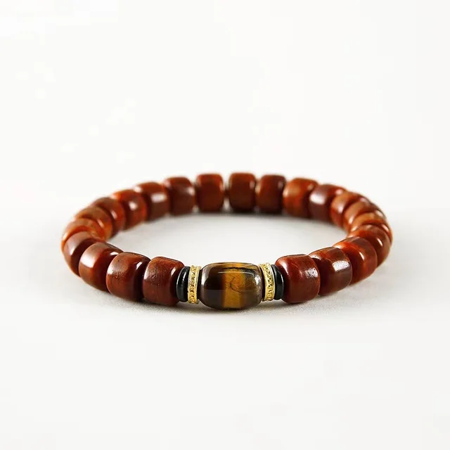 Tibetan Style Yak Bone Hand Toy Beads Bone Tibetan Beads Horn Bracelet 912Mm Tigereye Model - Shop at LoveMi