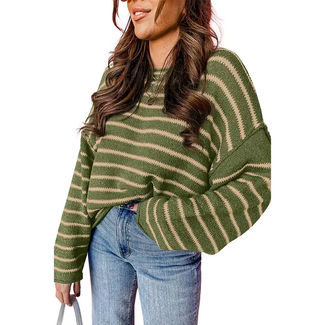 Loose And Warm Knitted Pullover For Women Lc2724967P919 - Shop at LoveMi