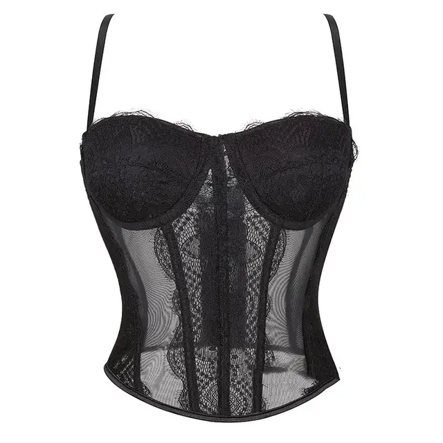 Outer Wear Bra style Small Vest Sling Black - Shop at LoveMi