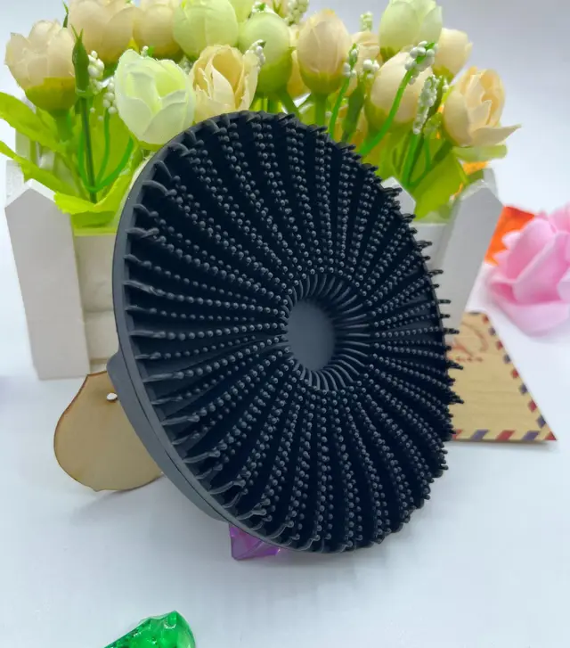New Silicone Bath Brush Black - Shop at LoveMi
