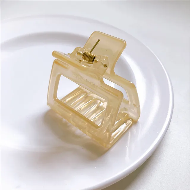 Hollow Square Ponytail And Updo Small Hairclip Style 11 - Shop at LoveMi