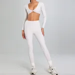 Gray Long Sleeves Trousers