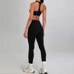 Black Bra Pants