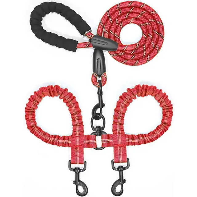 Dog One Drag Two Explosion proof Retractable Leash Red - Shop at LoveMi