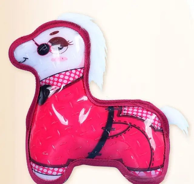 Creative Colorful Cat Alpaca Pet Toy Red Pony - Shop at LoveMi