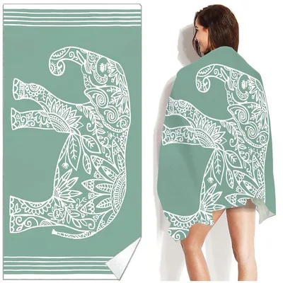 Bohemian Beach Towel Printed Swimming Sweat Towel Sty54 80X160Cm - Shop at LoveMi