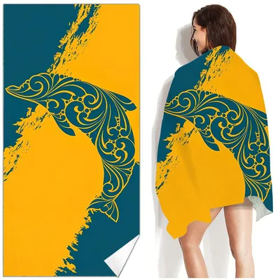 Bohemian Beach Towel Printed Swimming Sweat Towel Sty57 80X160Cm - Shop at LoveMi