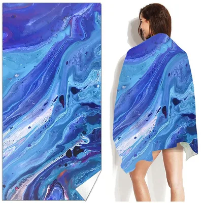 Bohemian Beach Towel Printed Swimming Sweat Towel Sty65 80X160Cm - Shop at LoveMi