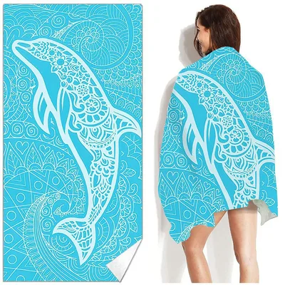 Bohemian Beach Towel Printed Swimming Sweat Towel Sty72 80X160Cm - Shop at LoveMi