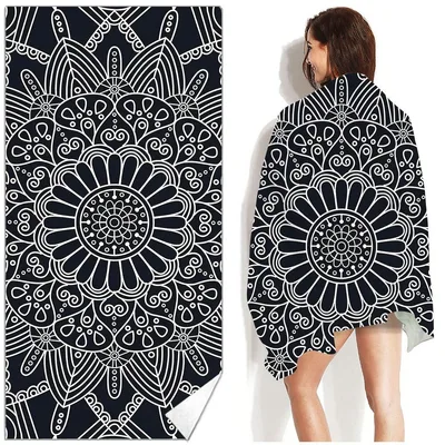 Bohemian Beach Towel Printed Swimming Sweat Towel Sty74 70Cmx150Cm - Shop at LoveMi