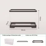 Four Generation Acrylic Fish Tank Lazy Transparent - 300 Classic Black
