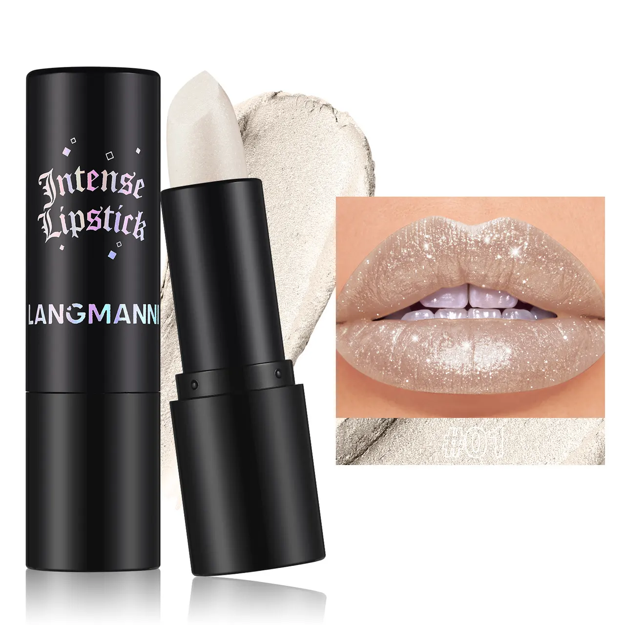 Seven-color Gothic Style Pearl Lipstick Multi-functional Lip And Cheek Dual-use - 01 Color - View 1