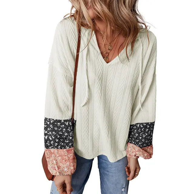 Pullover V neck Knit Casual Versatile Loose Top Lc25128691P1 - Shop at LoveMi