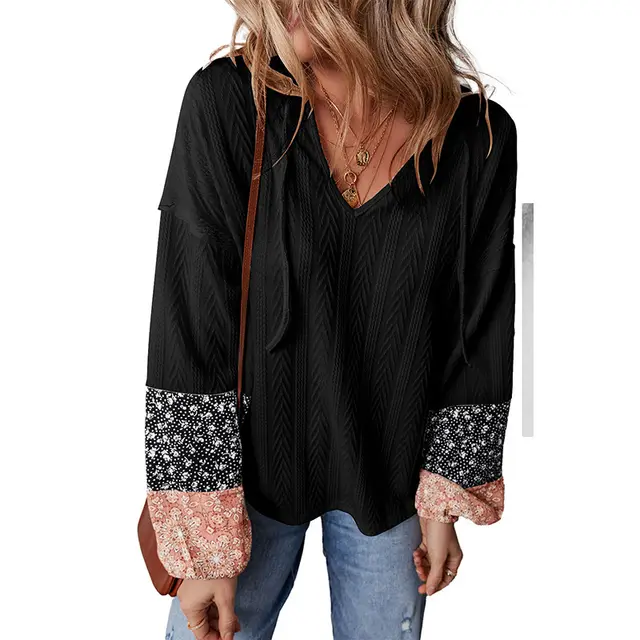 Pullover V neck Knit Casual Versatile Loose Top Lc25128691P2 - Shop at LoveMi