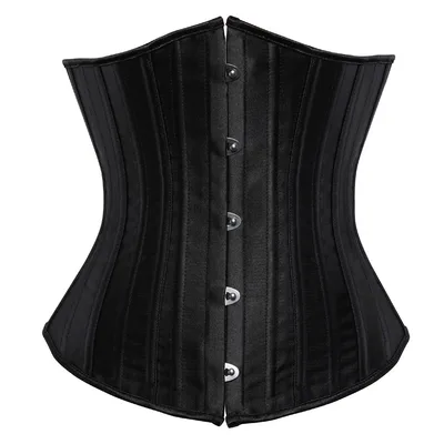 European And American Ladies Corset Waist Belt Clip Top Black - Shop at LoveMi