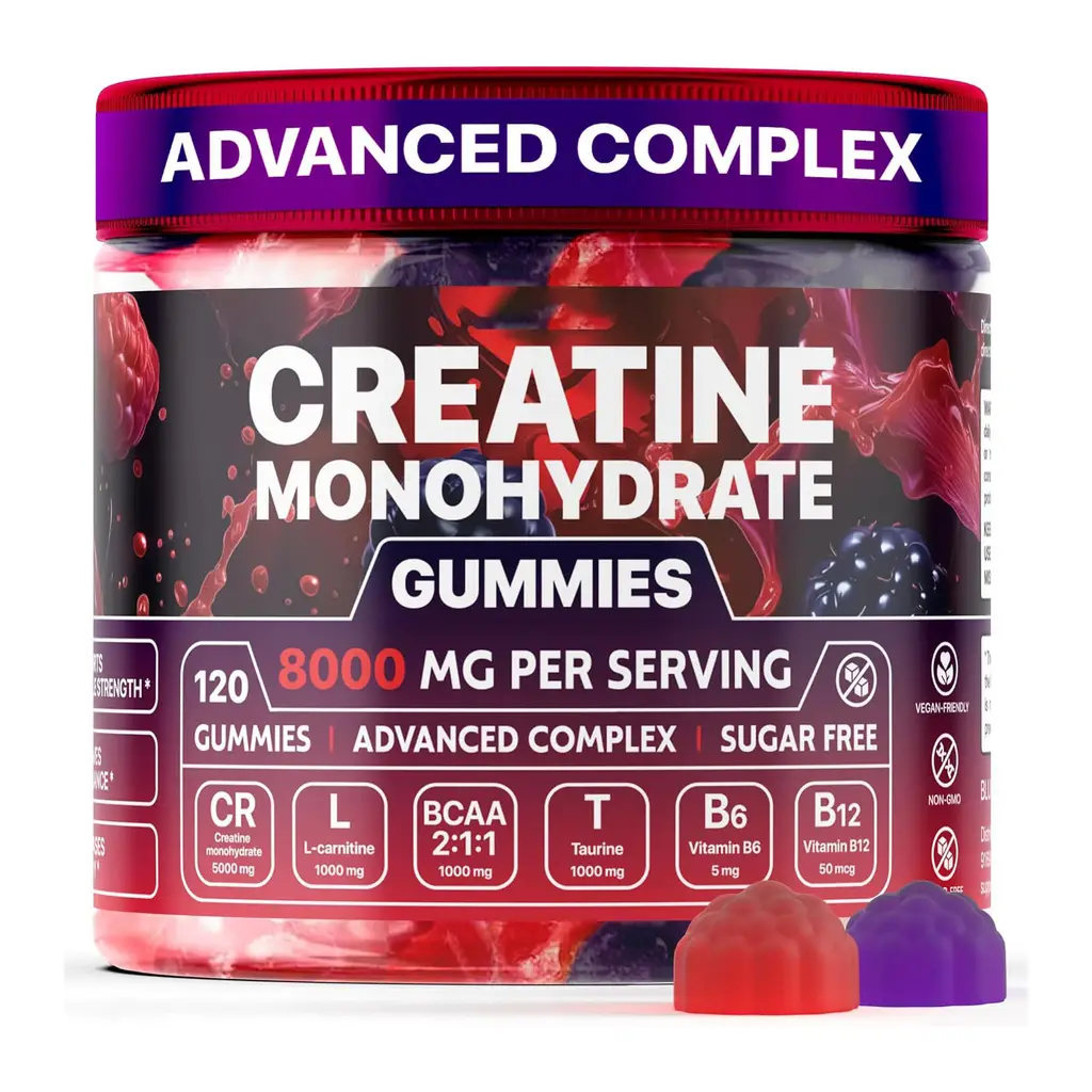 Creatine Gummies And Vitamins - 120 Pieces