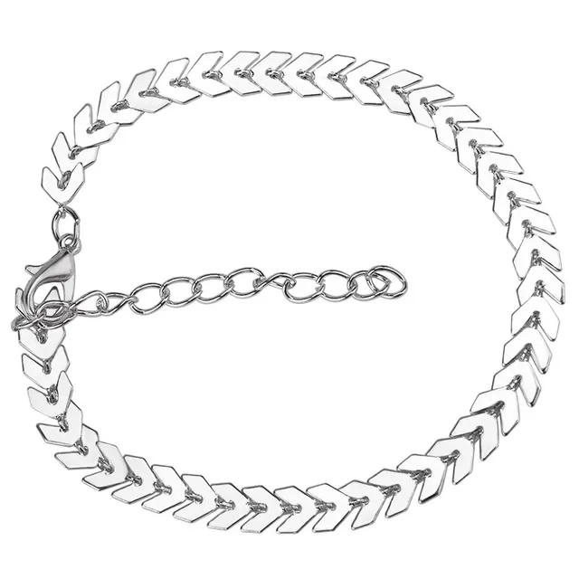 Creative Bracelet New Design Bohemian Simple Arrow Bracelet Silver K6110 - Shop at LoveMi