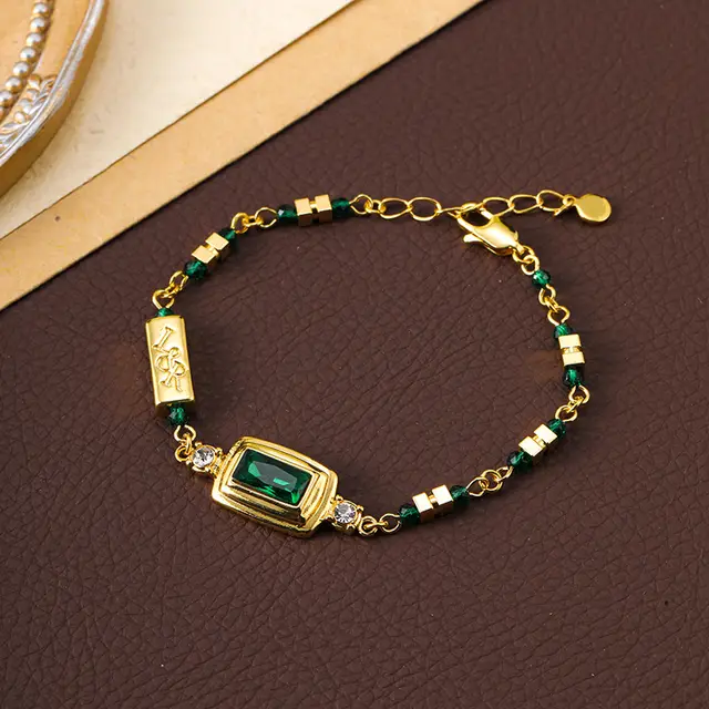 Simple Temperament Oil spot Glaze Flowers Butterfly Pearl Bracelet Bk1052 - Shop at LoveMi