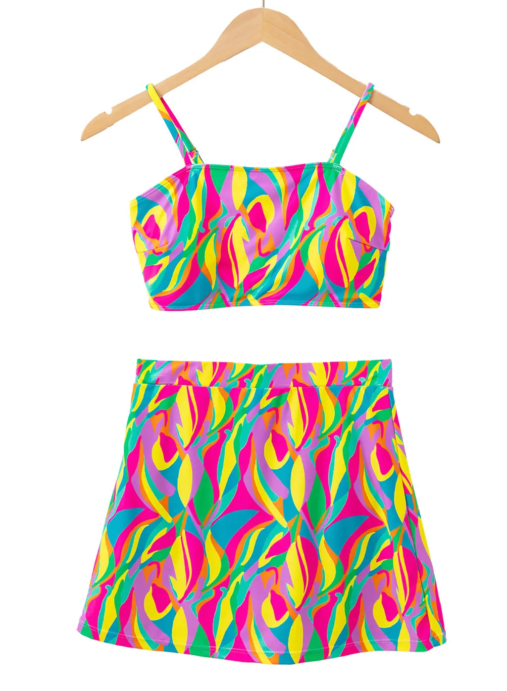 Women's Swimsuit Printed Tube Top Suit - Printed Color