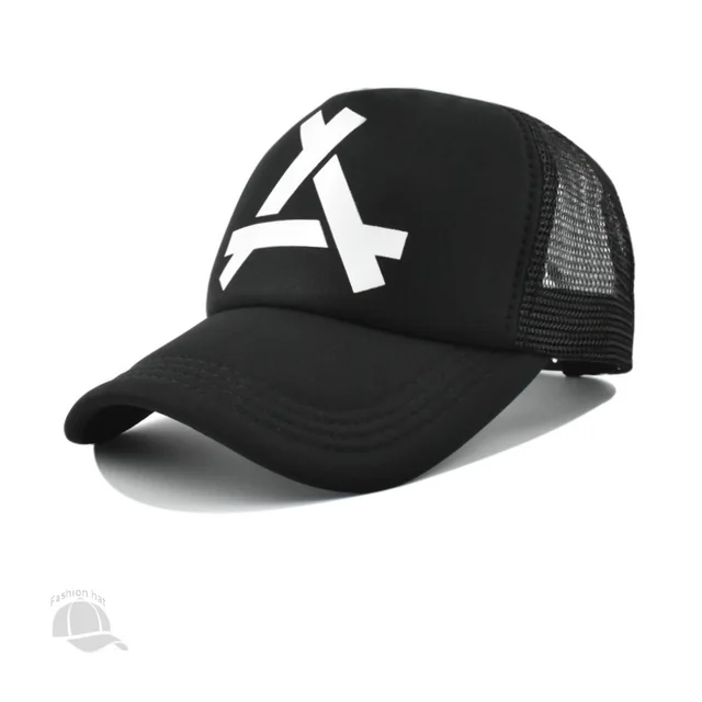 Men's Outdoor Leisure Peaked Cap Wide Brim Sunshade Breathable Net Cap Black - Shop at LoveMi